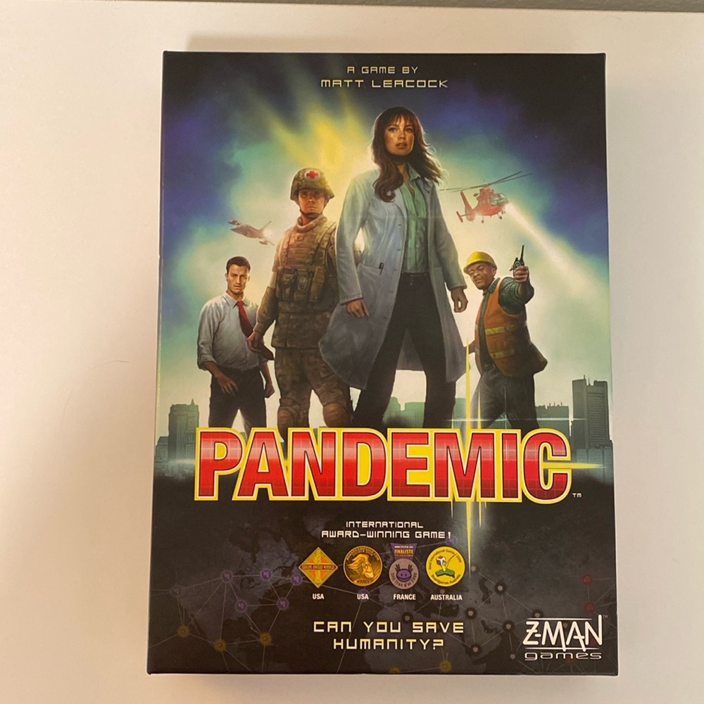 Pandemic Z-Man Board Base Game 2013 Version